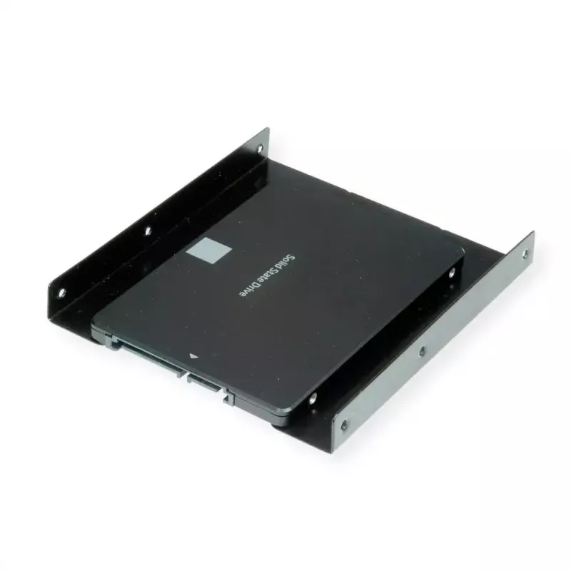 ROLINE 16.01.3009 metalinis 3,5" rėmelis vienam 2,5" HDD/SSD diskui, juodas
