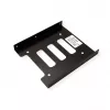 ROLINE 16.01.3009 metalinis 3,5" rėmelis vienam 2,5" HDD/SSD diskui, juodas