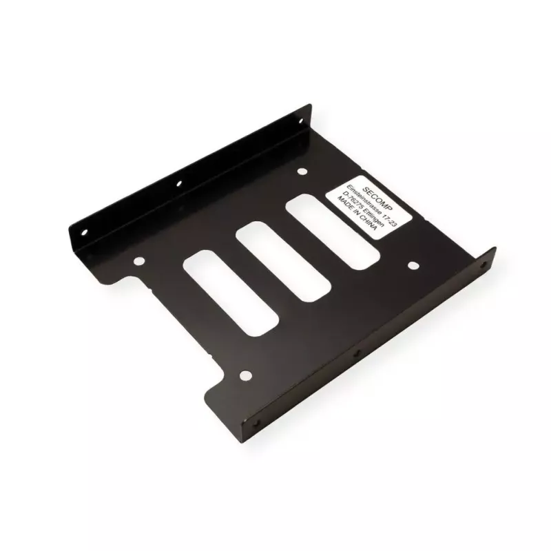 ROLINE 16.01.3009 metalinis 3,5" rėmelis vienam 2,5" HDD/SSD diskui, juodas