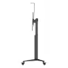 Mobilus stovas ženklinimo ekranams Hagor 8280 2,18 m Juoda Balta VESA 200x200 iki 1000x600