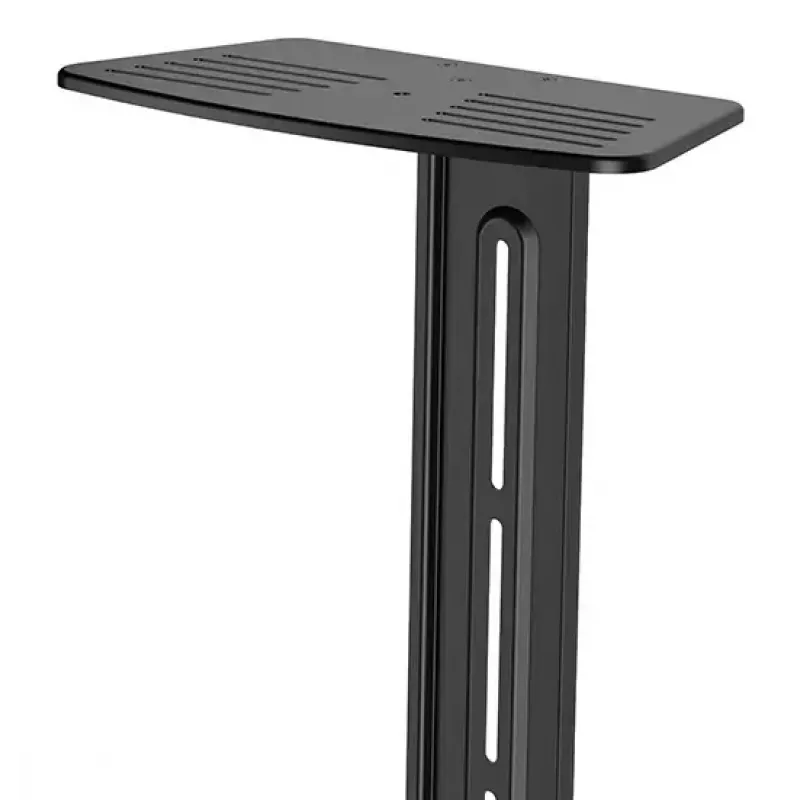 Mobilus stovas ženklinimo ekranams Hagor 8280 2,18 m Juoda Balta VESA 200x200 iki 1000x600