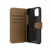 ZAGG 702314850 Folio atlenkiamas dėklas, Apple iPhone 16e/15/14/13, dirbtinė oda, rudas