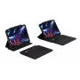 ZAGG Pro Keys 2 QWERTZ vokiškas juodas Bluetooth klaviatūra ir dėklas iPad Pro 11 (M4)