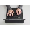 ZAGG Pro Keys 2 QWERTZ vokiškas juodas Bluetooth klaviatūra ir dėklas iPad Pro 11 (M4)