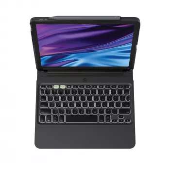 ZAGG Pro Keys 2 Bluetooth klaviatūra QWERTZ vokiška juoda iPad Air 11