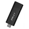 USB atmintukas PNY PRO Elite V3 256 GB USB Type-C 3.2 Gen 1 (3.1 Gen 1) juodas — slankusis korpusas