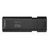 USB atmintukas PNY PRO Elite V3 256 GB USB Type-C 3.2 Gen 1 (3.1 Gen 1) juodas — slankusis korpusas