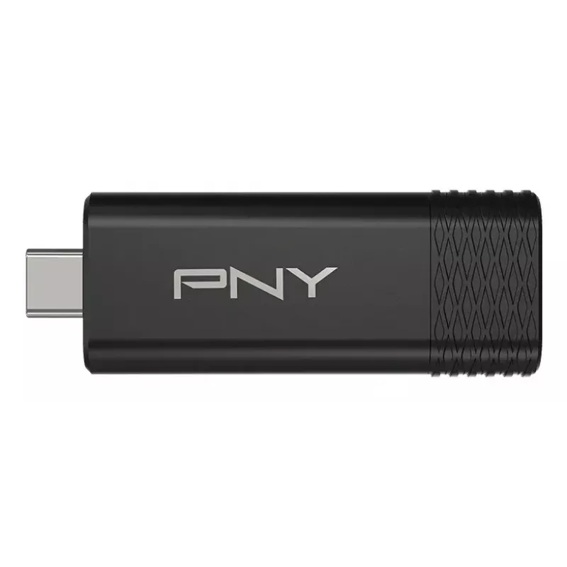 USB atmintukas PNY PRO Elite V3 256 GB USB Type-C 3.2 Gen 1 (3.1 Gen 1) juodas — slankusis korpusas