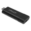 USB atmintukas PNY PRO Elite V3 256 GB USB Type-C 3.2 Gen 1 (3.1 Gen 1) juodas — slankusis korpusas