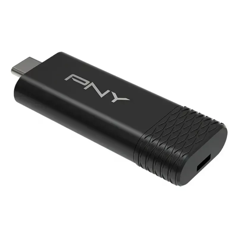 USB atmintukas PNY PRO Elite V3 256 GB USB Type-C 3.2 Gen 1 (3.1 Gen 1) juodas — slankusis korpusas