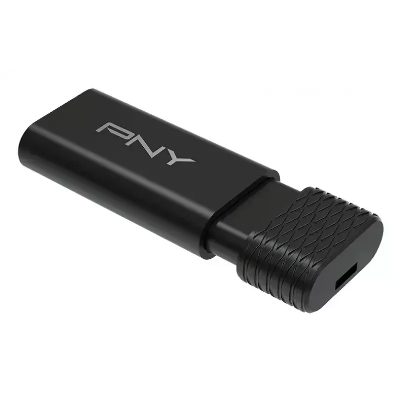 USB atmintukas PNY PRO Elite V3 256 GB USB Type-C 3.2 Gen 1 (3.1 Gen 1) juodas — slankusis korpusas