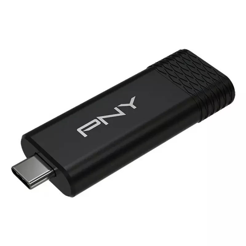 USB atmintukas PNY PRO Elite V3 256 GB USB Type-C 3.2 Gen 1 (3.1 Gen 1) juodas — slankusis korpusas