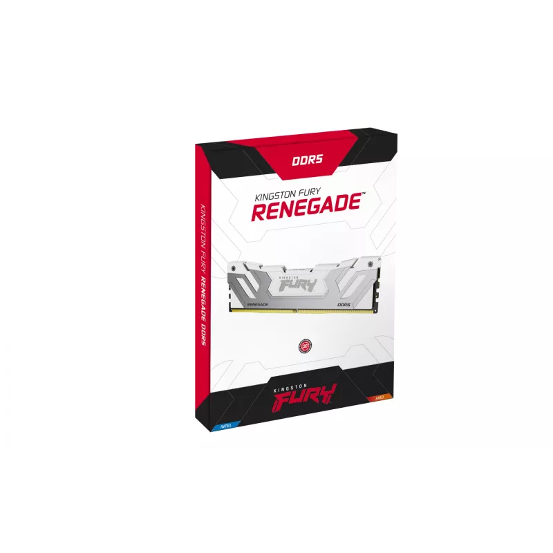 Kingston Technology FURY 24GB 8800MT/s DDR5 CL42 CUDIMM Renegade White
