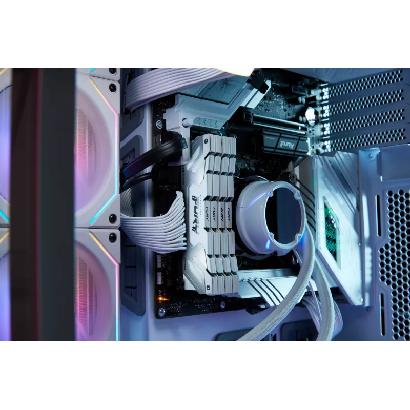 Kingston Technology FURY 24GB 8800MT/s DDR5 CL42 CUDIMM Renegade White