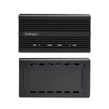 StarTech.com USB4 M.2 NVMe korpusas, 40Gbps, išorinis USB-C/Thunderbolt NVMe SSD korpusas, aliumininis šilumos šalintuvo korpusas, B+M/M-Key