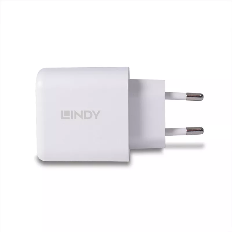 Lindy 73424 universalus mobiliojo įrenginio kroviklis Baltas AC Greitas krovimas Patalpoms