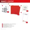 Displex Full Cover Camera Lens Glass iPhone 17 Pro Max, 10H, pilnas fotoaparato apsauginis stiklas, greitas montavimas, 2 vnt.