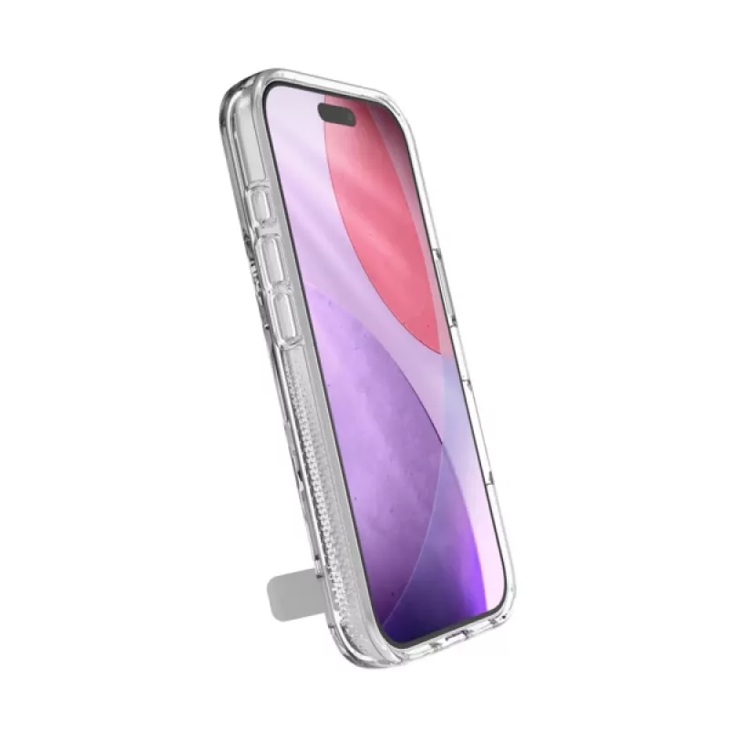 ZAGG Crystal Palace Snap Kickstand Dėklas Apple iPhone 17 Pro Skaidrus