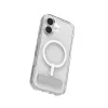 ZAGG Crystal Palace Snap Kickstand Case Apple iPhone 17 – permatomas dėklas su stoveliu