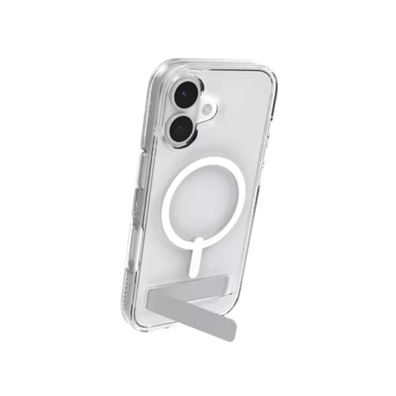 ZAGG Crystal Palace Snap Kickstand Case Apple iPhone 17 – permatomas dėklas su stoveliu