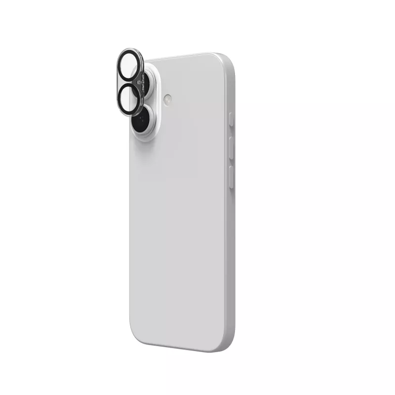 InvisibleShield Glass Elite apsauginis lęšis Apple iPhone 17/16/16+ juodas