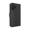 ZAGG Folio telefono dėklas Apple iPhone 17, iš odos, juodas