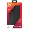 ZAGG Folio telefono dėklas Apple iPhone 17, iš odos, juodas