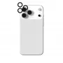 InvisibleShield Glass Elite (CameraRings) objektyvų apsauga, skirta Apple iPhone 17 Pro / 17 Pro Max / 16 Pro / 16 Pro Max / 15 Pro / 15 Pro Max, juoda