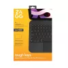 ZAGG Tough Keys klaviatūra su dėklu, skirta Apple iPad 10th Gen/A16, juoda, vokiška (B2B Brown Box)