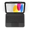 ZAGG Tough Keys klaviatūra su dėklu, skirta Apple iPad 10th Gen/A16, juoda, vokiška (B2B Brown Box)