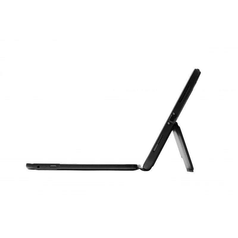 ZAGG Tough Keys klaviatūra su dėklu, skirta Apple iPad 10th Gen/A16, juoda, vokiška (B2B Brown Box)