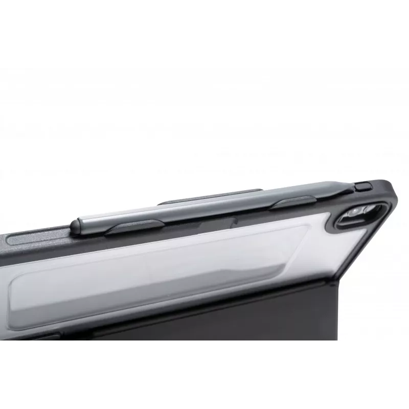 ZAGG Tough Keys klaviatūra su dėklu, skirta Apple iPad 10th Gen/A16, juoda, vokiška (B2B Brown Box)