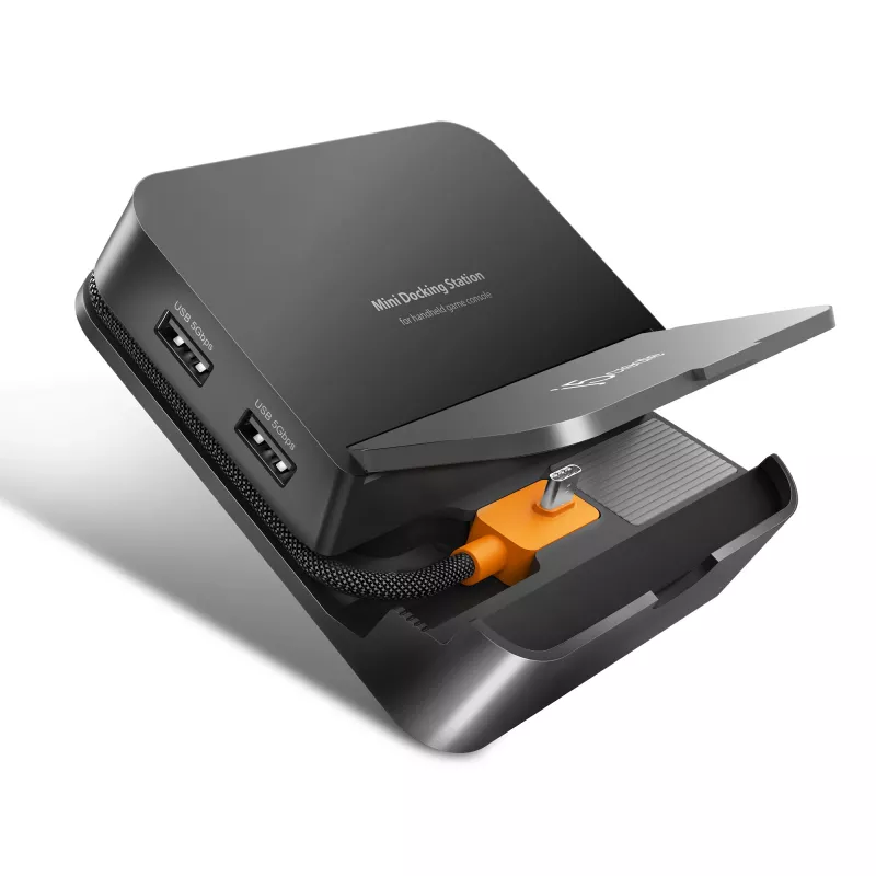 Mobiliojo įrenginio dokų stotelė j5 create JCD624-N USB Type-C, skirta iPhone 16/15 ir Samsung Galaxy serijai, 100×250×28,5 mm, 238 g, juoda/pilka