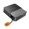 Mobiliojo įrenginio dokų stotelė j5 create JCD624-N USB Type-C, skirta iPhone 16/15 ir Samsung Galaxy serijai, 100×250×28,5 mm, 238 g, juoda/pilka
