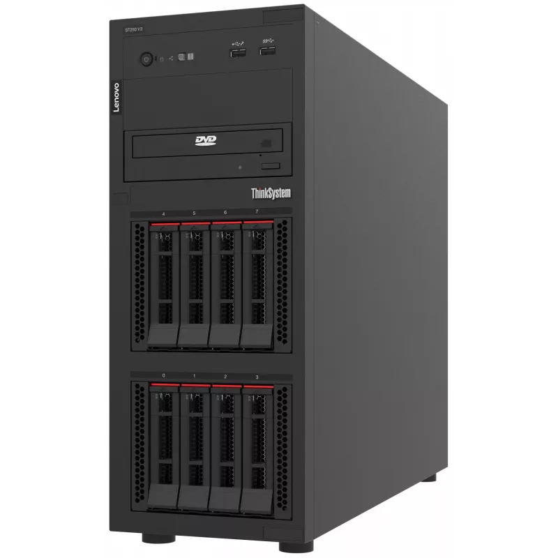 Serveris Lenovo ThinkSystem ST250 V3 bokštinis Intel® Xeon® 6315P 2.8 GHz 16 GB DDR5-SDRAM 800 W