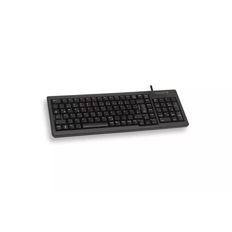 CHERRY XS G84-5200 klaviatūra Office USB + PS/2 AZERTY juoda