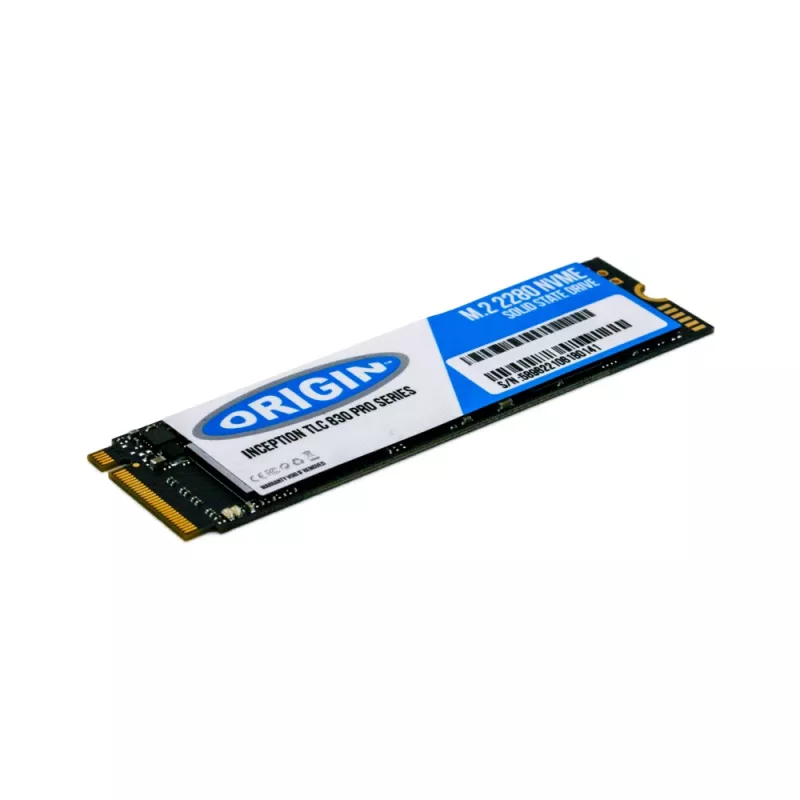SSD Origin Inception 1TB NVMe M.2 3D TLC (80mm) — 2100MB/s skaitymas, 1900MB/s rašymas