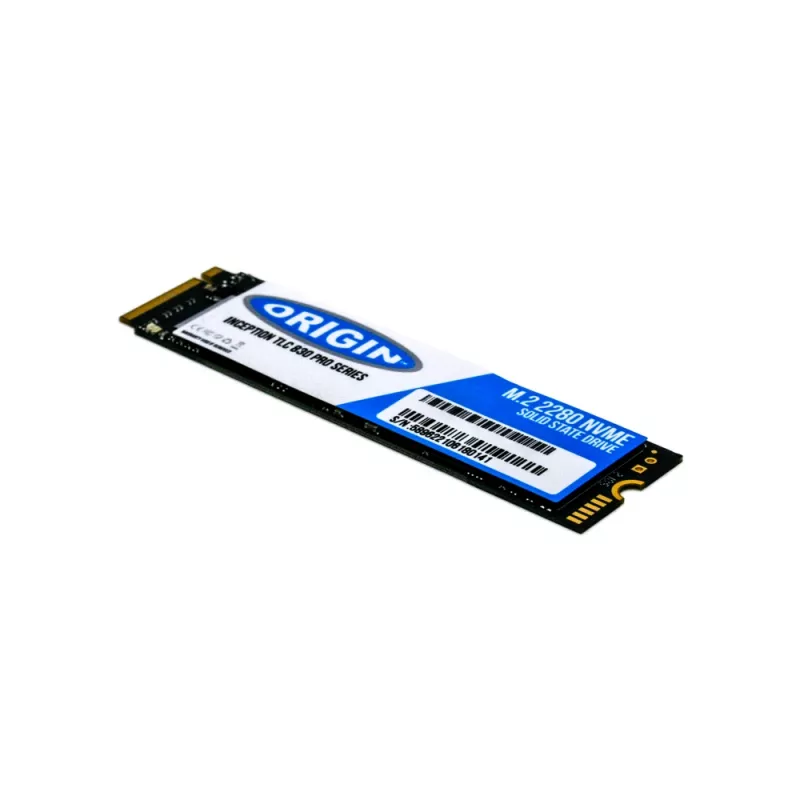 SSD Origin Inception 1TB NVMe M.2 3D TLC (80mm) — 2100MB/s skaitymas, 1900MB/s rašymas
