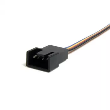StarTech.com 12 colių 4 kontaktų ventiliatoriaus maitinimo ilginimo laidas - M/F, Molex (4 kontaktų), Molex (4 kontaktų), 0,305 m, vyriškas, moteriškas, tiesus