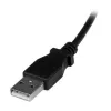 StarTech.com 2 m Micro USB laidas - A į žemyn kampu Micro B