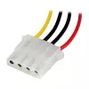 StarTech.com LP4POWEXT12 LP4 maitinimo ilginimo laidas, 12 colių, Molex (4 kontaktų) M/F