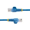 StarTech.com Cat5e jungiamasis laidas su apsaugotais RJ45 kištukais - 2 m, mėlynas