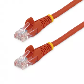 StarTech.com Cat5e Ethernet Patch Cable su Snagless RJ45 jungtimis – 5 m, raudona