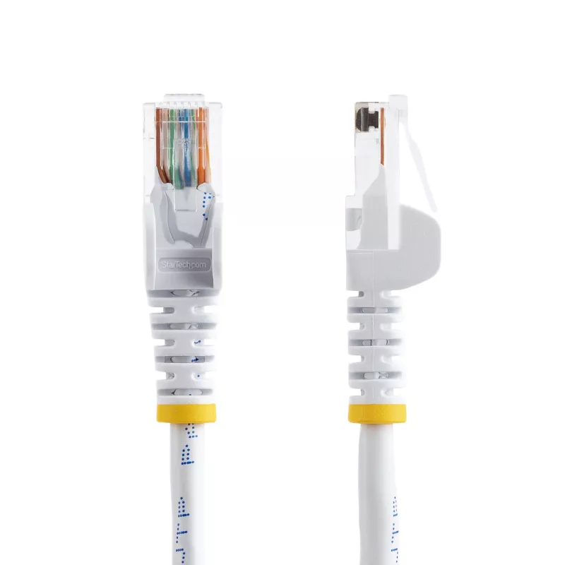 StarTech.com Cat5e eterneto pataisos laidas su apsaugotais RJ45 lizdais – 5 m, baltas