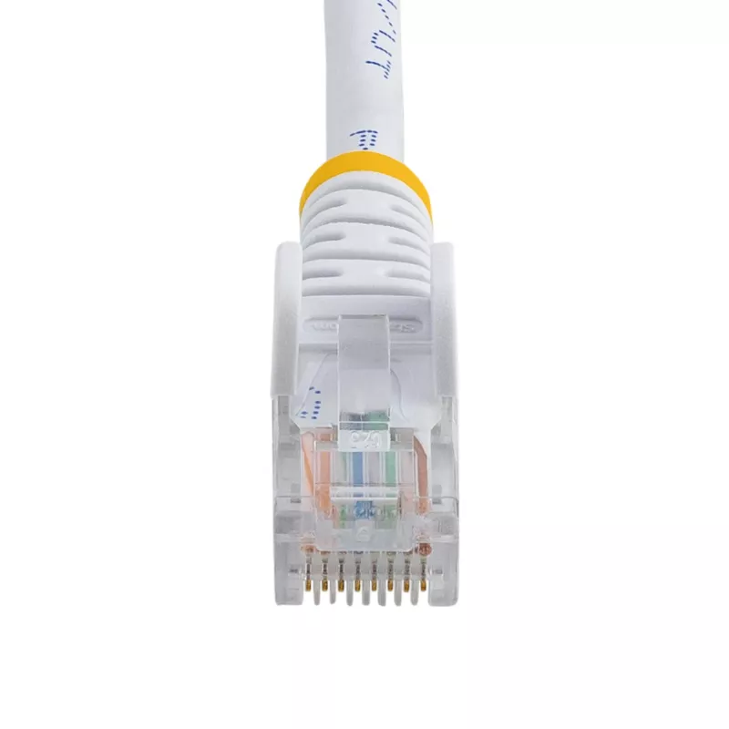 StarTech.com Cat5e eterneto pataisos laidas su apsaugotais RJ45 lizdais – 5 m, baltas