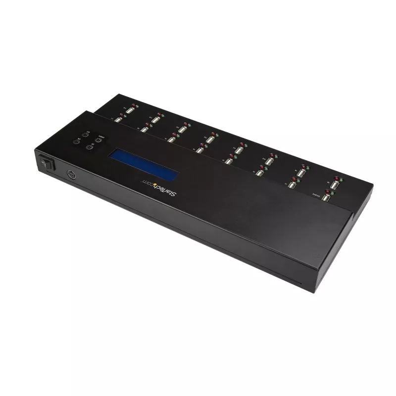 StarTech.com USB atmintinių kopijavimo ir ištrynimo įrenginys, 1:15, 1,5 GB/min, LCD