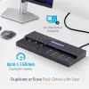 StarTech.com USB atmintinių kopijavimo ir ištrynimo įrenginys, 1:15, 1,5 GB/min, LCD