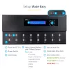 StarTech.com USB atmintinių kopijavimo ir ištrynimo įrenginys, 1:15, 1,5 GB/min, LCD