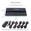 StarTech.com USB atmintinių kopijavimo ir ištrynimo įrenginys, 1:15, 1,5 GB/min, LCD