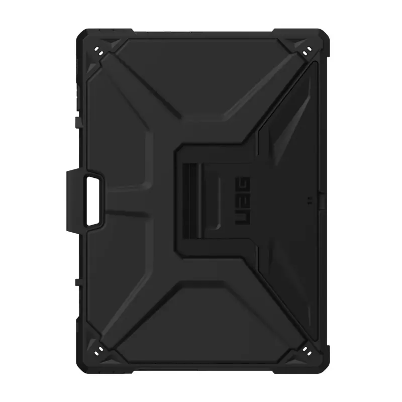 Urban Armor Gear UAG Metropolis SE 324015114040 apsauginis dėklas Microsoft Surface Pro 9/10/11 su stovu ir pečių dirželiu, juodas